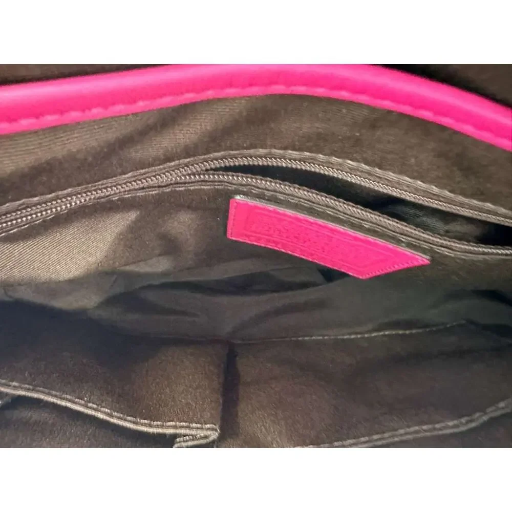 Coach Soho Magenta Leather Hobo Bag
